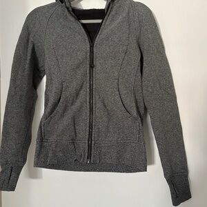 Lululemon Dark Grey Scuba Hoodie Size 4